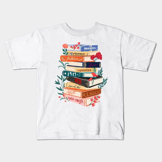 Taylor's Books Kids T-Shirt by Arch City Tees